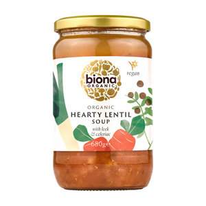 Biona Organic Hearty Lentil Soup (680g)