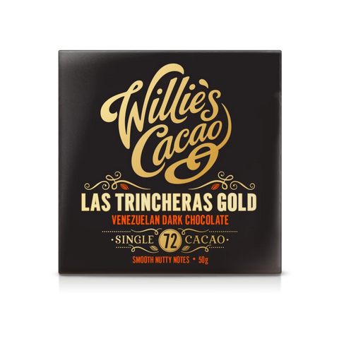Willie's Cacao Las Trincheras Gold Venezuelan Dark Chocolate (50g)