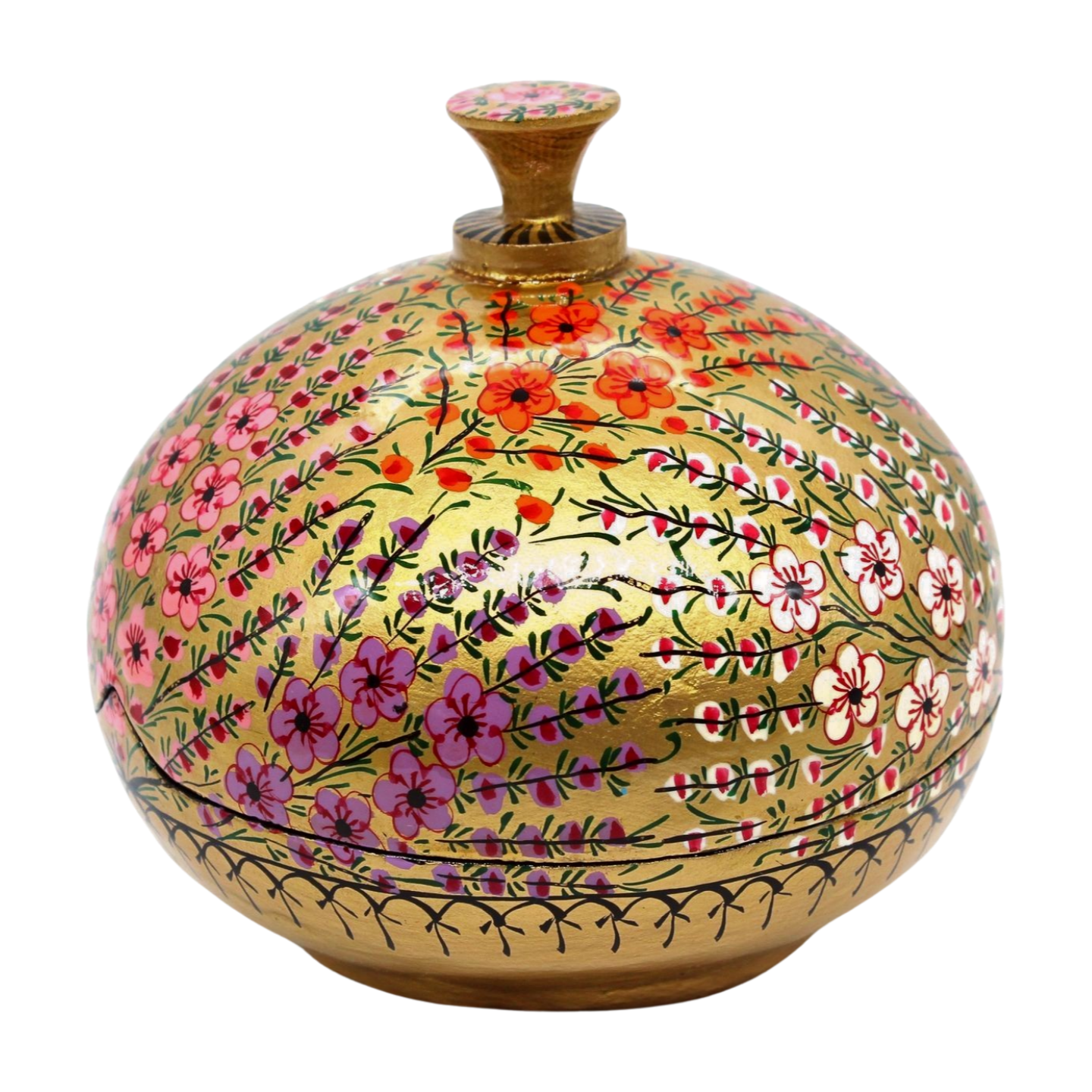 Artezen London 5" Gold Gift Box with Dark Chocolate Gingers