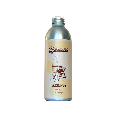 Sip Syrup Hazelnut Coffee Syrup (200ml)