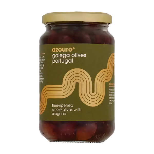 Azouro Negrinha do Douro Olives with Garlic & Oregano (350g)