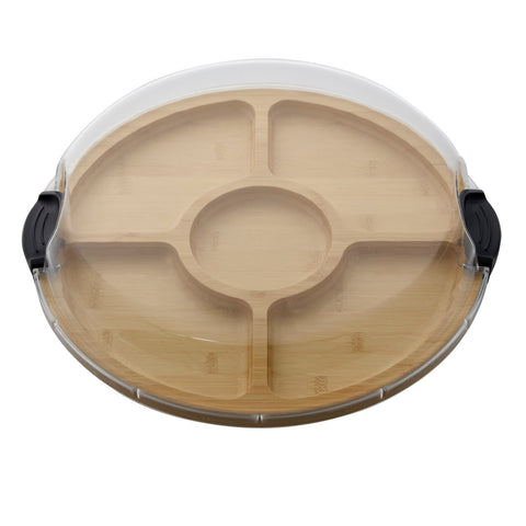 Faberware Build a Board 35cm Round Divided Board with Lid