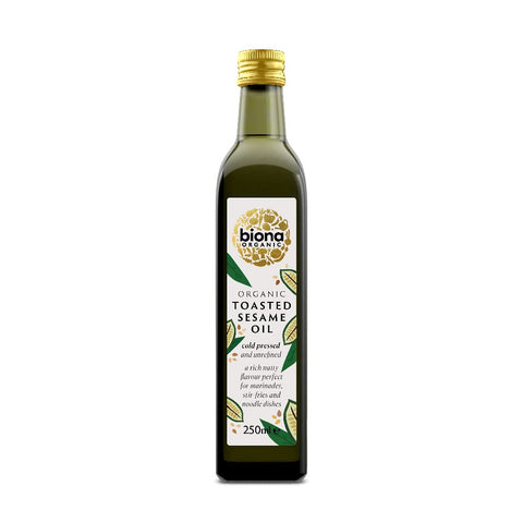 Biona Organic Toasted Sesame Seed Oil (250ml)