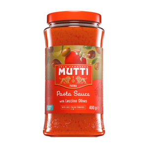 Mutti Pasta Sauce with Leccino Olives (400g)