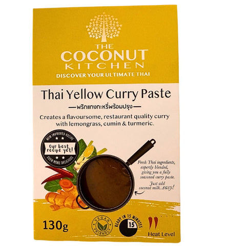 The Coconut Kitchen Thai Yellow Curry Paste (130g)