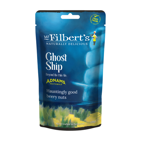 Mr Filbert's Adnams Ghost Ship Beer Peanuts (100g)