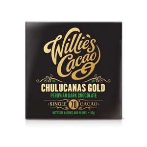 Willie's Cacao Chulucanas Gold Peruvian Dark Chocolate (50g)