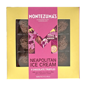 Montezuma's Neapolitan Ice Cream Chocolate Truffles (140g)