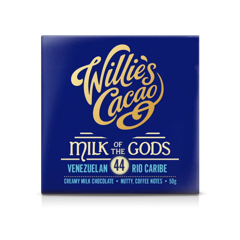 Willie's Cacao Milk of the Gods Venezuelan Milk Chocolate (50g)
