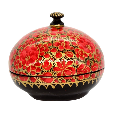 Artezen London 4" Red Gift Box with Milk Chocolate Almonds