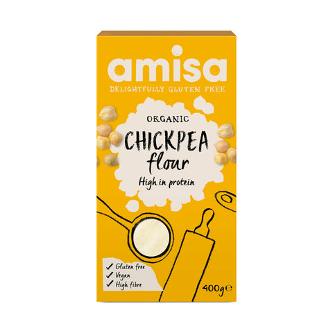 Amisa Organic Chickpea Flour (400g)
