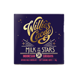 Willies Cacao Milk of the Stars Indonesian Milk Chocolate (50g)