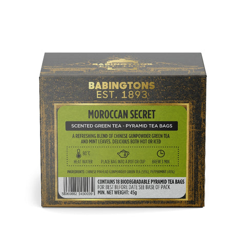 Babingtons Blends Moroccan Secret Tea (18 Pyramids)