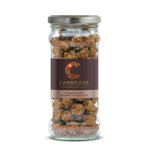 Cambrook Caramelised Sesame Hazelnuts Jar (160g)