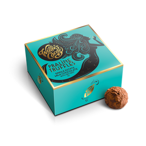 Willie's Cacao Milk Chocolate Praline Truffles with Sea Salt (35g)