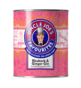 Uncle Joe's Rhubarb & Ginger Boiled Sweets (120g)