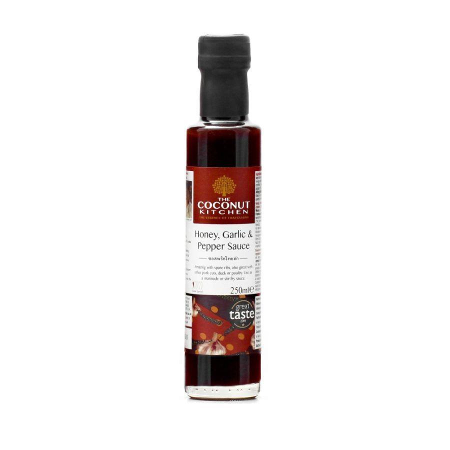 The Coconut Kitchen Honey Garlic & Pepper Sauce (255ml)
