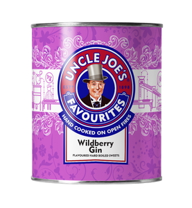 Uncle Joe's Wildberry Gin Boiled Sweets (120g)